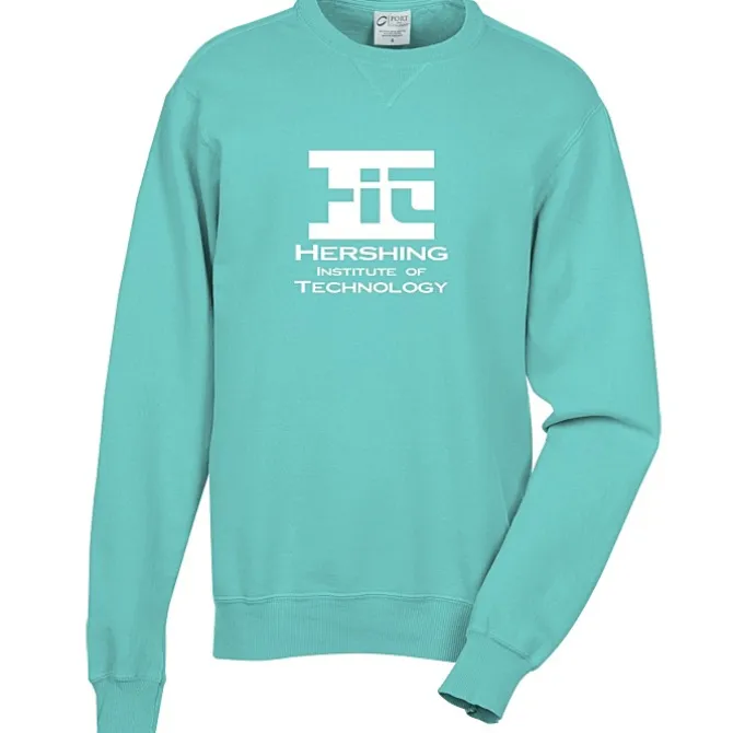 Principle Pigment-Dyed Crew Sweatshirt - Screen