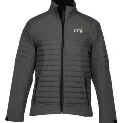 Quilt Accent Soft Shell Jacket - Men's