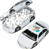 Race Car Mint Tin - White