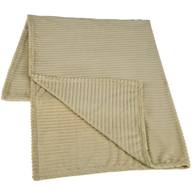 Raleigh Ribbed Plush Blanket