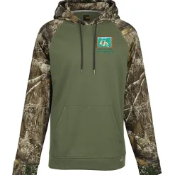 Realtree Performance Colorblock Pullover Hoodie