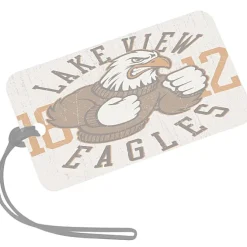 Rectangle POLYspectrum Bag Tag - 3 inches x 5 inches - Translucent