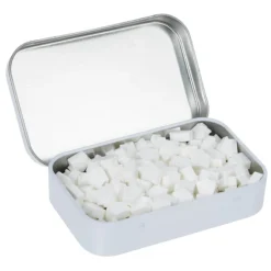 Rectangular Tin with Shaped Mints - House