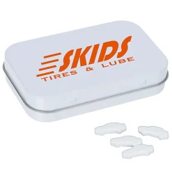 Rectangular Tin with Shaped Mints - Car