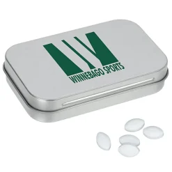 Rectangular Tin with Shaped Mints - Football