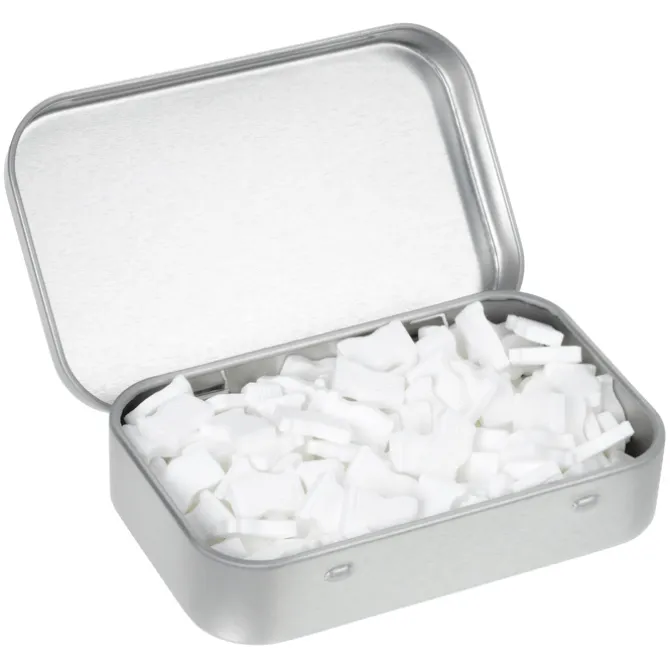 Rectangular Tin with Shaped Mints - Flag