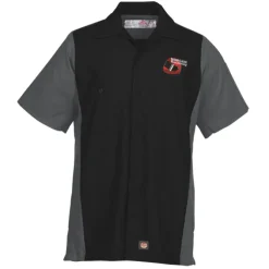 Red Kap Mechanic Crew Short Sleeve Colorblock Shirt