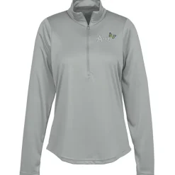 Reebok Icon 1/2-Zip Pullover - Ladies' - Embroidered