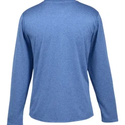 Reebok Performance LS Tee - Men's - Heathers - Embroidered