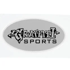 Reflective Sticker - Oval - 1 1/4 inches x 2 1/4 inches