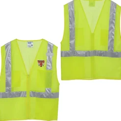 Reflective Zippered Pocket Vest