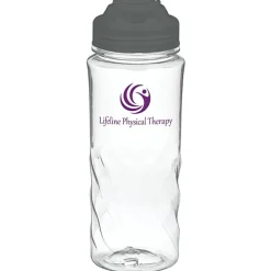 Refresh Captivate Water Bottle with Flip Lid - 20 oz - Clear