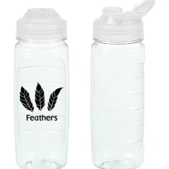 Refresh Clutch Water Bottle with Flip Lid - 20 oz - Clear - 24 hr
