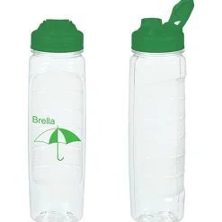 Refresh Clutch Water Bottle with Flip Lid - 28 oz - Clear - 24 hr