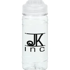 Refresh Cyclone Water Bottle with Flip Lid - 16 oz - Clear