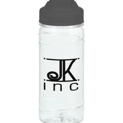 Refresh Cyclone Water Bottle with Flip Lid - 16 oz - Clear