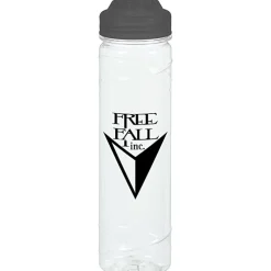 Refresh Cyclone Water Bottle with Flip Lid - 24 oz - Clear