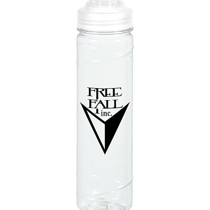 Refresh Cyclone Water Bottle with Flip Lid - 24 oz - Clear