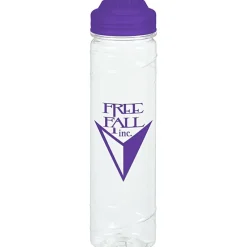 Refresh Cyclone Water Bottle with Flip Lid - 24 oz - Clear