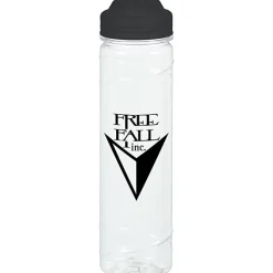 Refresh Cyclone Water Bottle with Flip Lid - 24 oz - Clear - 24 hr