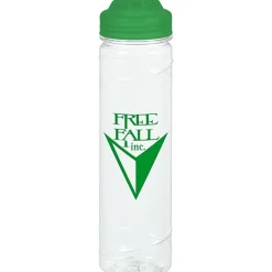 Refresh Cyclone Water Bottle with Flip Lid - 24 oz - Clear - 24 hr