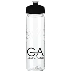 Refresh Edge Water Bottle - 24 oz - Clear - 24 hr