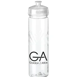 Refresh Edge Water Bottle - 24 oz - Clear - 24 hr