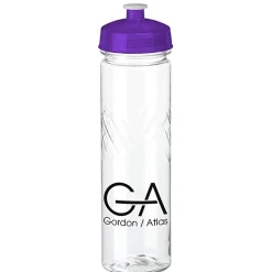 Refresh Edge Water Bottle - 24 oz - Clear - 24 hr