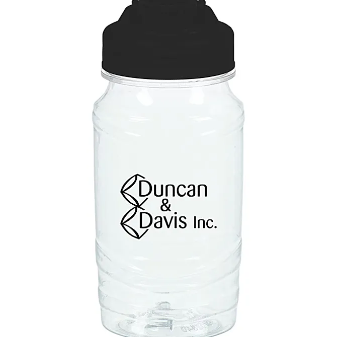 Refresh Surge Water Bottle with Flip Lid - 16 oz - Clear