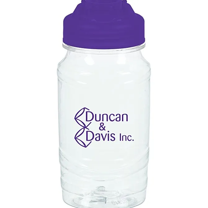 Refresh Surge Water Bottle with Flip Lid - 16 oz - Clear