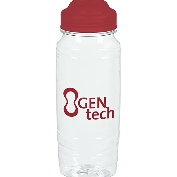 Refresh Surge Water Bottle with Flip Lid - 24 oz - Clear