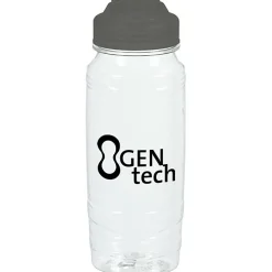 Refresh Surge Water Bottle with Flip Lid - 24 oz - Clear