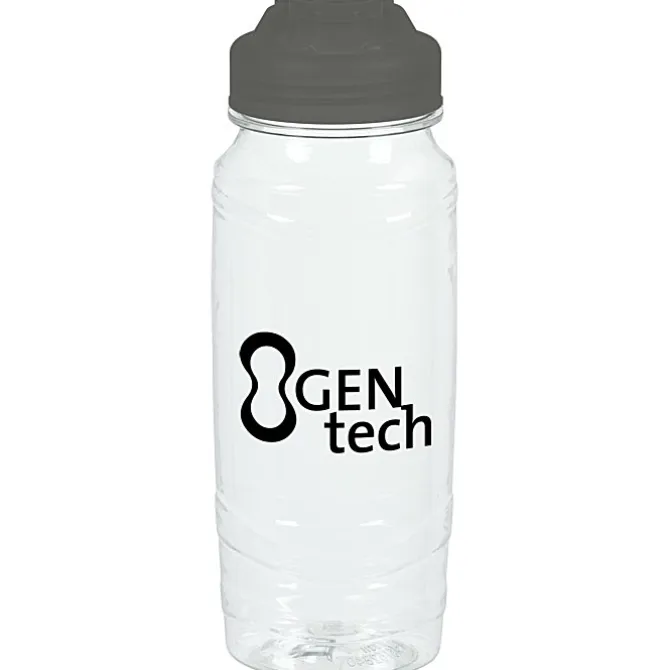 Refresh Surge Water Bottle with Flip Lid - 24 oz - Clear