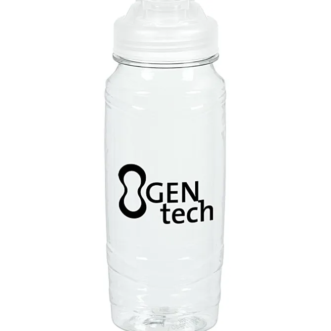 Refresh Surge Water Bottle with Flip Lid - 24 oz - Clear