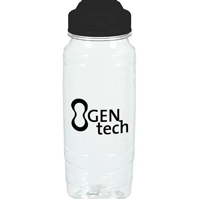 Refresh Surge Water Bottle with Flip Lid - 24 oz - Clear