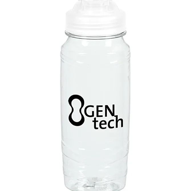 Refresh Surge Water Bottle with Flip Lid - 24 oz - Clear