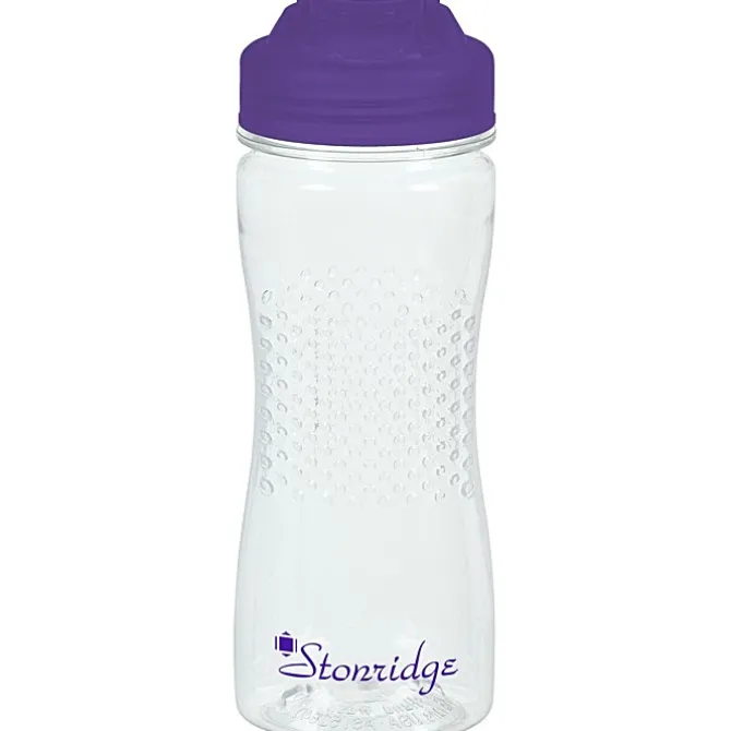 Refresh Zenith Water Bottle with Flip Lid - 16 oz - Clear