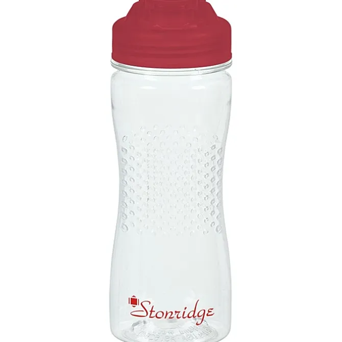 Refresh Zenith Water Bottle with Flip Lid - 16 oz - Clear