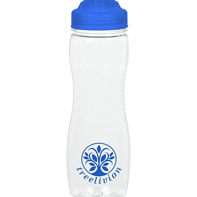 Refresh Zenith Water Bottle with Flip Lid - 24 oz - Clear