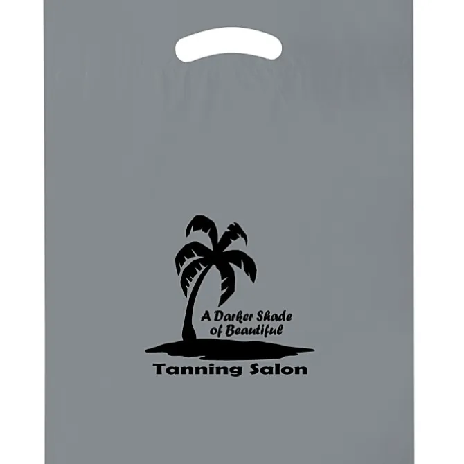 Reinforced Handle Plastic Bag - 15 inches x 12 inches