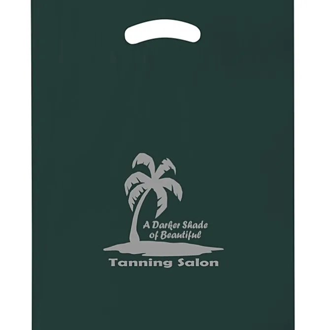 Reinforced Handle Plastic Bag - 15 inches x 12 inches