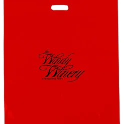 Reinforced Handle Plastic Bag - 22 inches x 20 inches