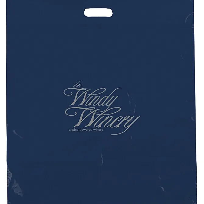 Reinforced Handle Plastic Bag - 22 inches x 20 inches