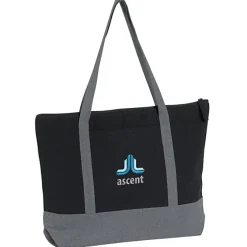 Repose 10-oz Zippered Tote - Embroidered