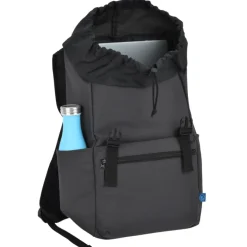 Repreve Our Ocean Laptop Rucksack Backpack - Embroidered