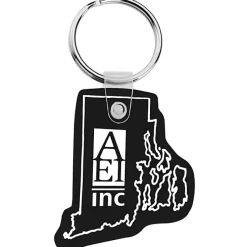 Rhode Island Soft Keychain - Opaque