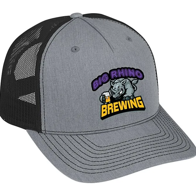 Richardson Five Panel Snapback Trucker Cap - Full Color