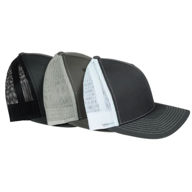 Richardson Five Panel Snapback Trucker Cap - Full Color