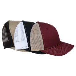 Richardson Five Panel Snapback Trucker Cap - Full Color