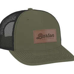 Richardson Trucker Snapback Cap - Laser Engraved Patch